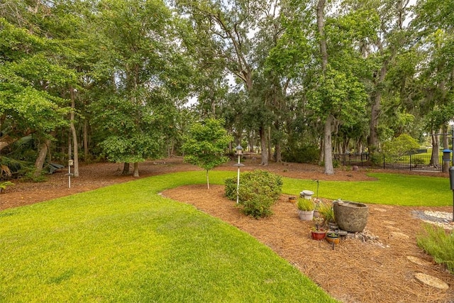 189 Harbor Pointe Dr, Brunswick, GA 31523 - view of yard featuring view of wooded area