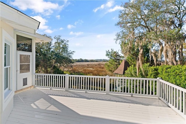 view of deck