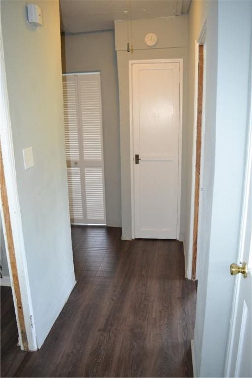 1308 Dean Dr, Waycross, GA 31501 - hall featuring dark wood-type flooring