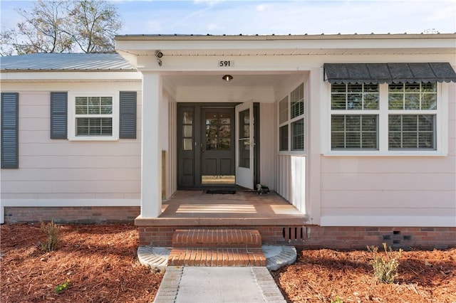 view of property entrance