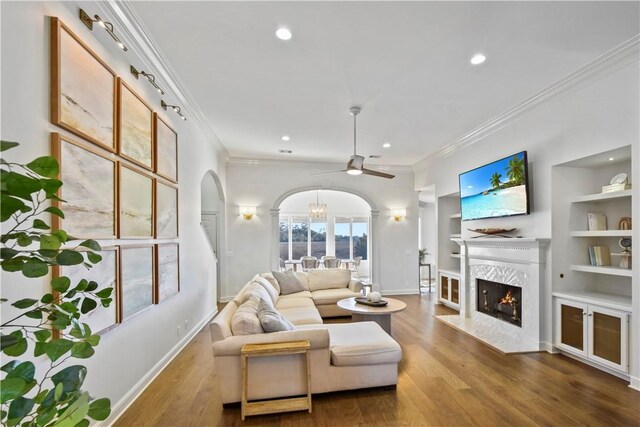 sunroom featuring a chandelier