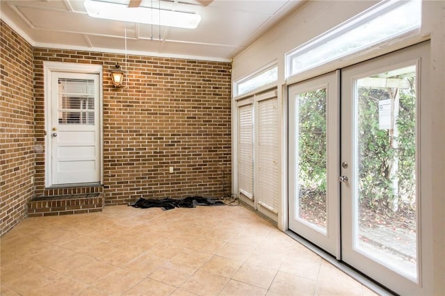 1878 Blalock Ave, Waycross, GA 31503 - view of unfurnished sunroom