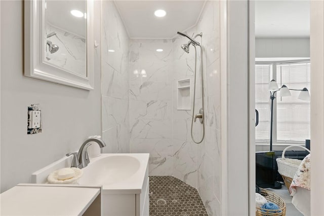 2388 Waycross Hwy, Jesup, GA 31545 - full bath with vanity, ensuite bath, and a marble finish shower