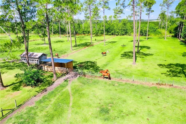 2204 Gibbs St, Waycross, GA 31503 - view of community featuring an outdoor structure, a view of countryside, and an exterior structure