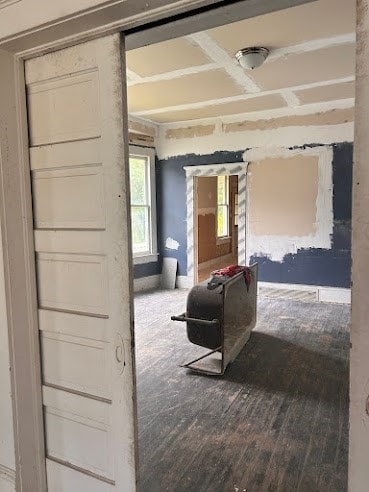 505 N Nicholls St, Waycross, GA 31501 - hall with wood finished floors