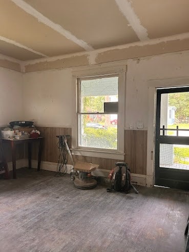 505 N Nicholls St, Waycross, GA 31501 - miscellaneous room featuring wood finished floors