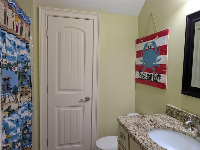2115 Marshview Dr, Shellman Bluff, GA 31331 - full bathroom featuring vanity and toilet