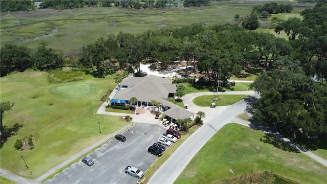 2115 Marshview Dr, Shellman Bluff, GA 31331 - aerial view of a golf club and a tree filled landscape