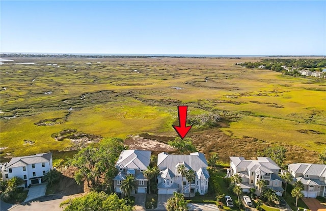 164 Sunrise Dr, Saint Simons Island, GA 31522 - drone / aerial view featuring a residential view