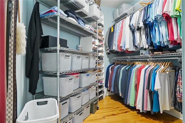 164 Sunrise Dr, Saint Simons Island, GA 31522 - spacious closet with wood finished floors