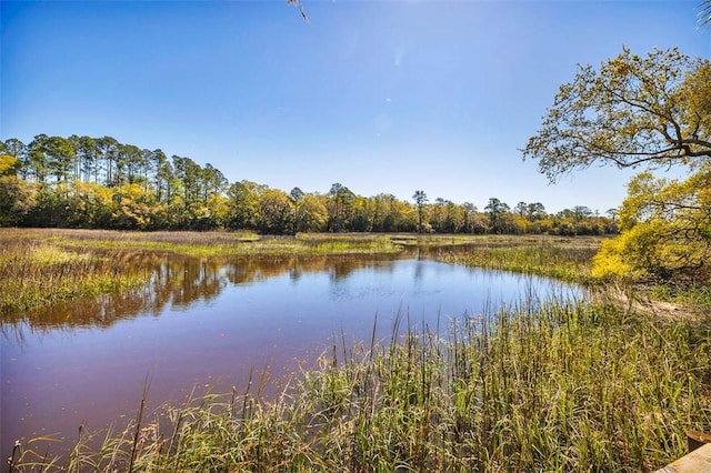 property view of water