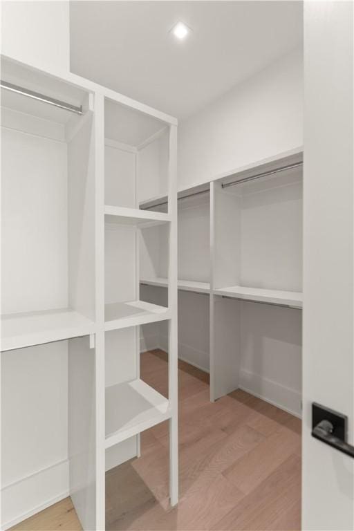 view of storage area