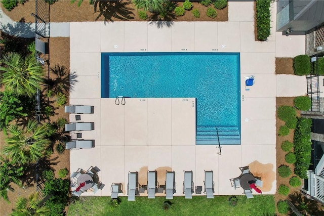 105 Gascoigne Ave Unit 204, Saint Simons Island, GA 31522 - view from above of property with a pool area