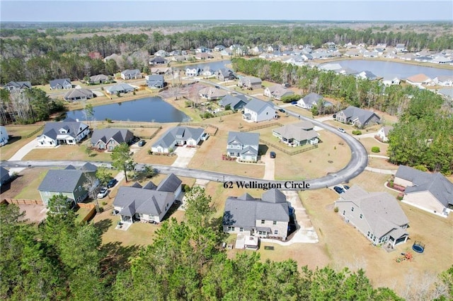62 Wellington Cir, Brunswick, GA 31525 - aerial view of property's location with nearby suburban area and a large body of water
