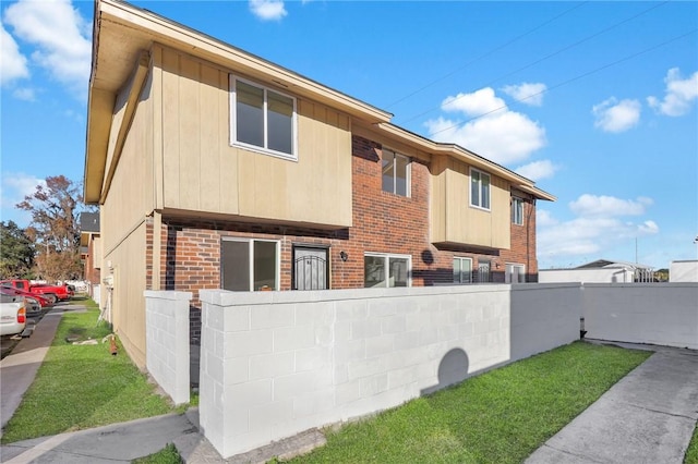 view of rear view of property