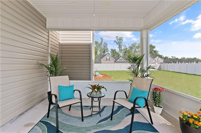 288 Chestnut Dr, Brunswick, GA 31523 - view of sunroom