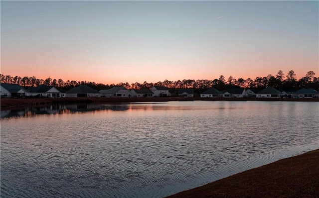 property view of water