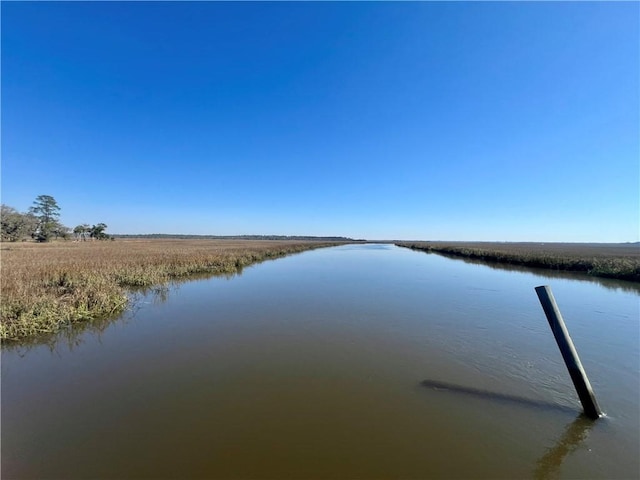 view of water feature