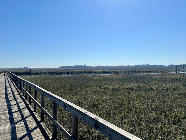 exterior space featuring a rural view