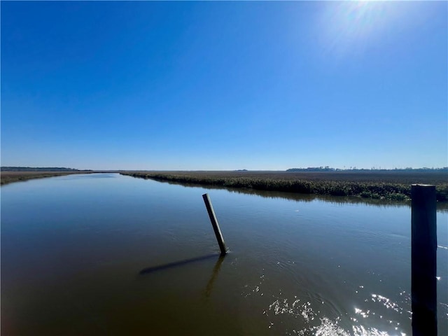 view of water feature