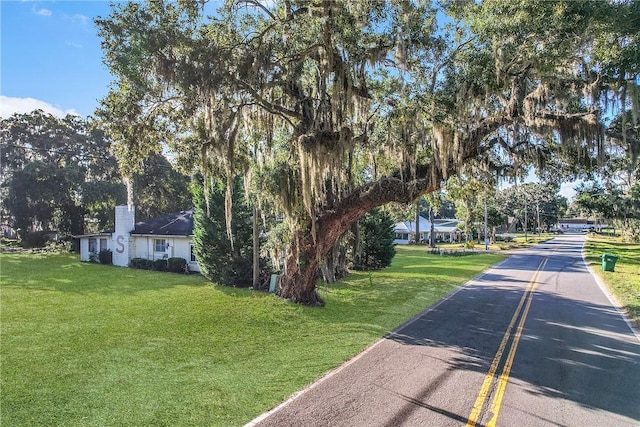 view of road