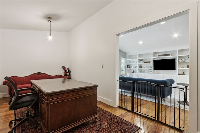 208 Bishop Cir, Saint Marys, GA 31558 - office with wood finished floors and baseboards
