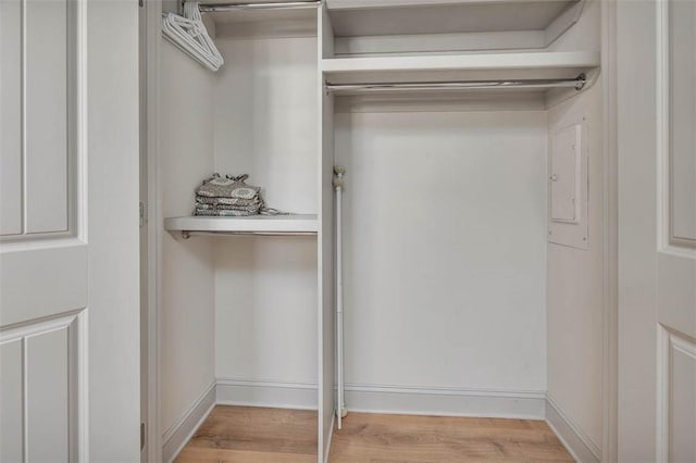 view of closet