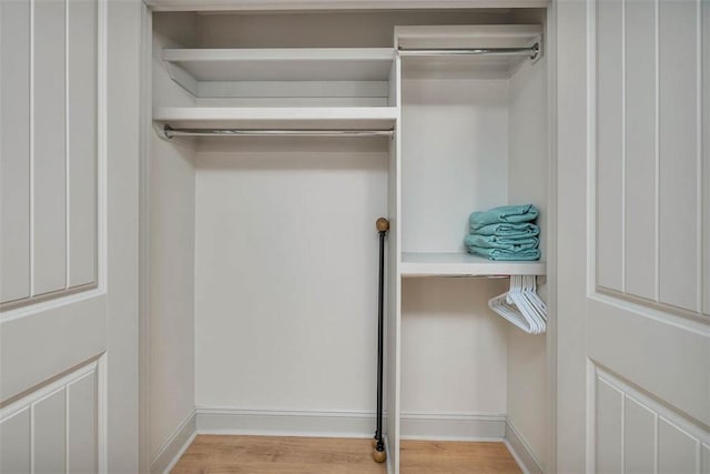 view of closet