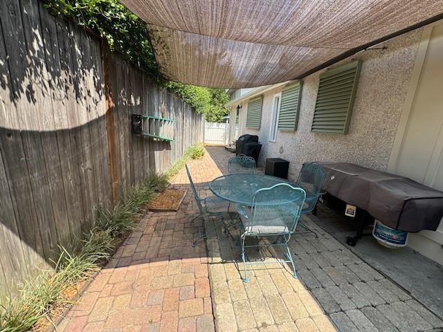 view of patio / terrace with grilling area