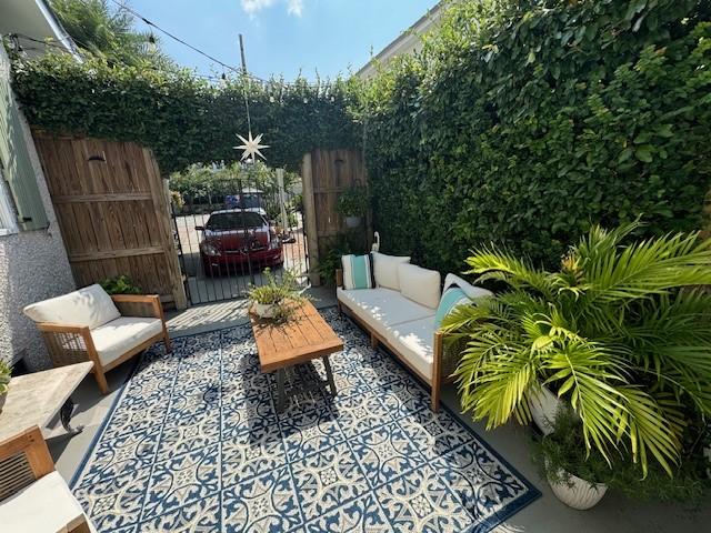 view of patio / terrace with outdoor lounge area