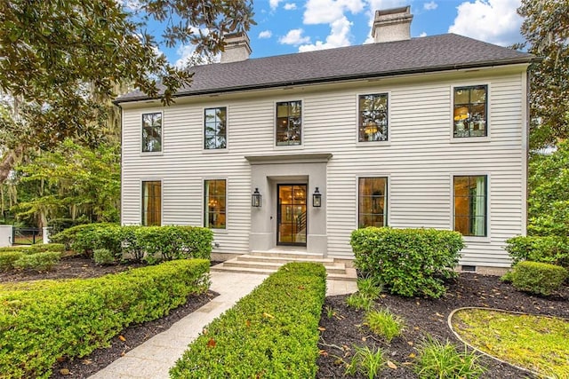 view of colonial house