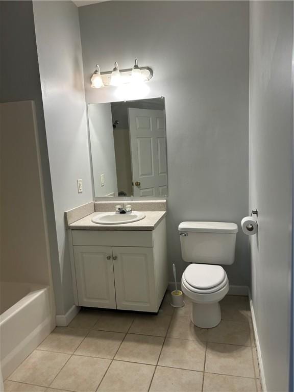 366 Moss Creek Ln, Brunswick, GA 31520 - bathroom featuring vanity and tile patterned flooring