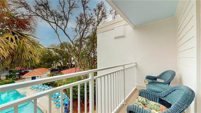 1175 N Beachview Dr Unit 337, Jekyll Island, GA 31527 - view of balcony