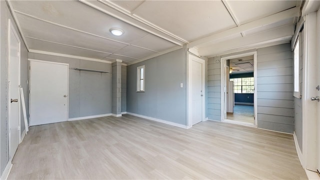 1301 Riverside Ave, Waycross, GA 31501 - unfurnished room with wood finished floors and baseboards