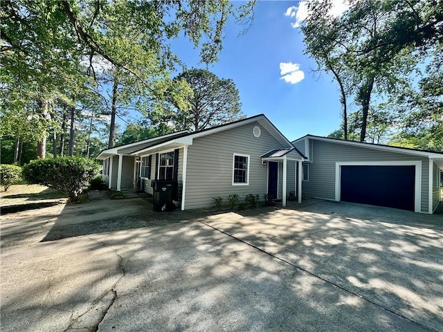 1301 Riverside Ave, Waycross, GA 31501 - view of front of property with concrete driveway and a garage