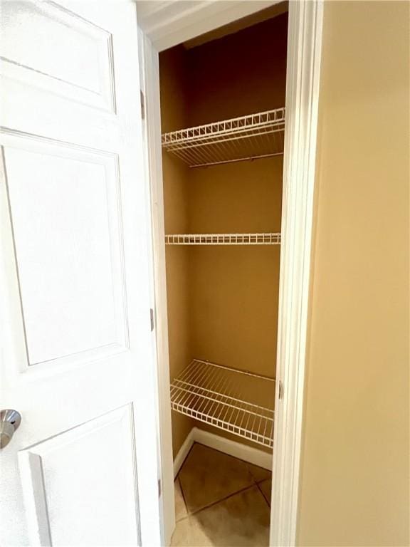 view of closet