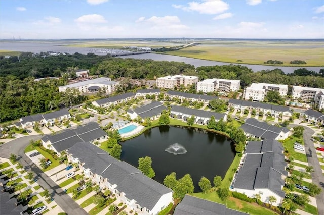 404 Mariners Cir, Saint Simons Island, GA 31522 - drone / aerial view of a large body of water