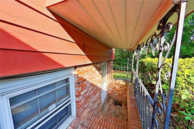 1206 Morningside Dr, Waycross, GA 31501 - view of side of home featuring brick siding
