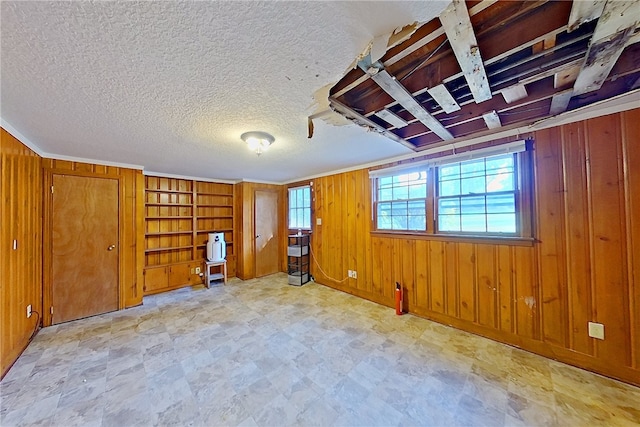 1206 Morningside Dr, Waycross, GA 31501 - unfurnished room with wooden walls