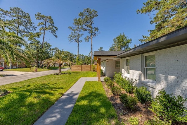 155 Mcdowell Ave, Brunswick, GA 31525 - view of yard