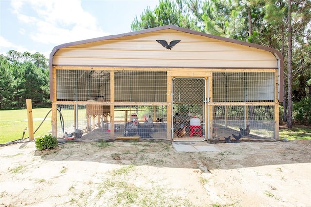 5618 Bowen Rd, Blackshear, GA 31516 - view of front of house featuring an outbuilding and exterior structure