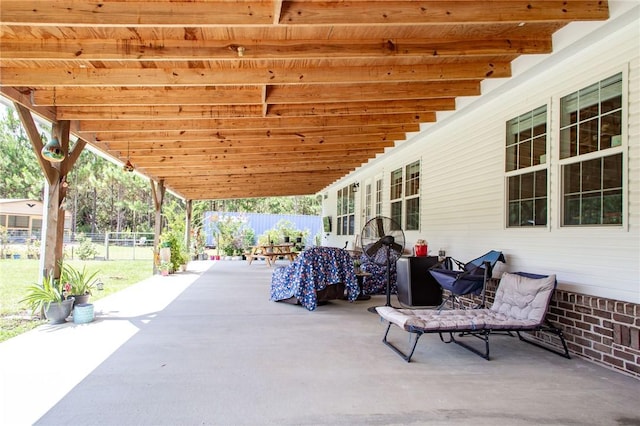 5618 Bowen Rd, Blackshear, GA 31516 - view of patio