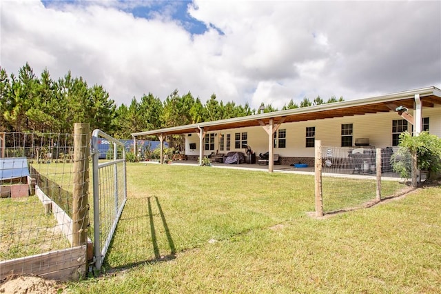 5618 Bowen Rd, Blackshear, GA 31516 - view of yard with a patio