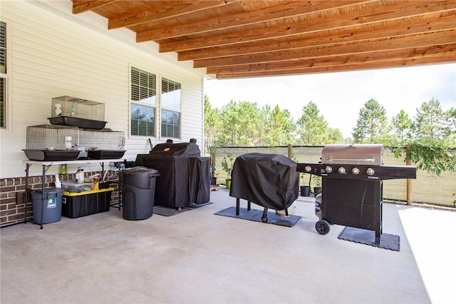 5618 Bowen Rd, Blackshear, GA 31516 - view of patio featuring area for grilling