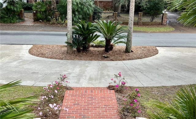 145 Shore Rush Dr, Saint Simons Island, GA 31522 - fenced yard featuring a gate