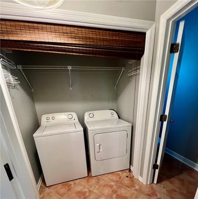 145 Shore Rush Dr, Saint Simons Island, GA 31522 - washroom with washer and dryer and light tile patterned floors