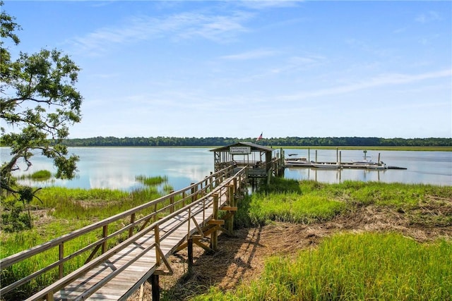1152 Julienton Lndg NE, Townsend, GA 31331 - dock area with a water view