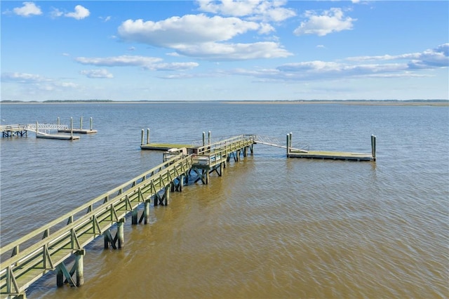 1232 Riverpoint Ln NE, Townsend, GA 31331 - dock area featuring a water view