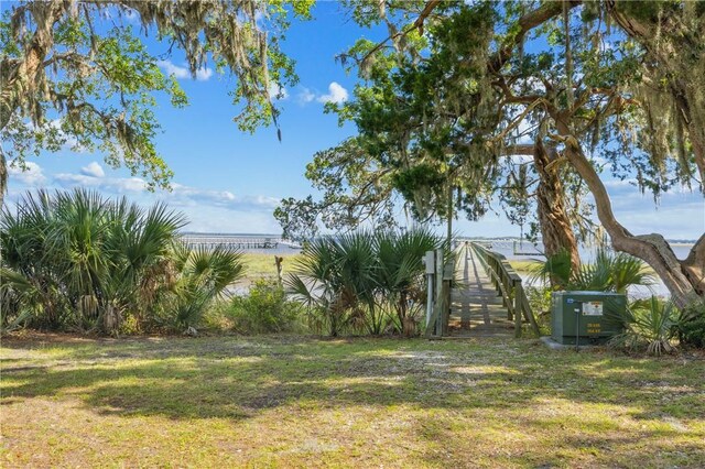 1232 Riverpoint Ln NE, Townsend, GA 31331 - view of grassy yard