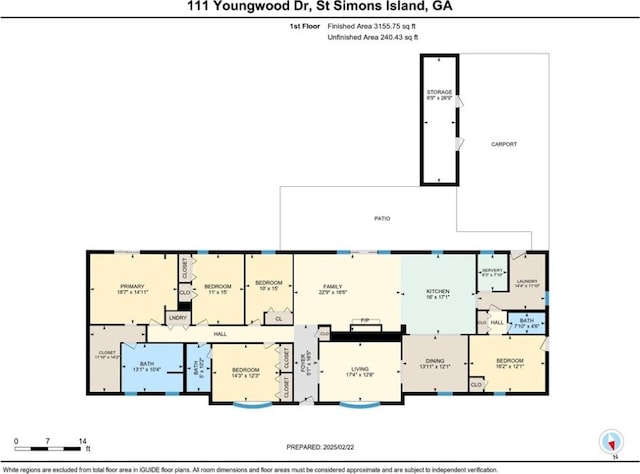 111 Youngwood Dr, Saint Simons Island, GA 31522 - view of home floor plan